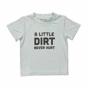 NEW BABYSPROUTS boy's short sleeve tee in a little dirt never hurt